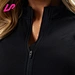 long sleeve zip up activewear